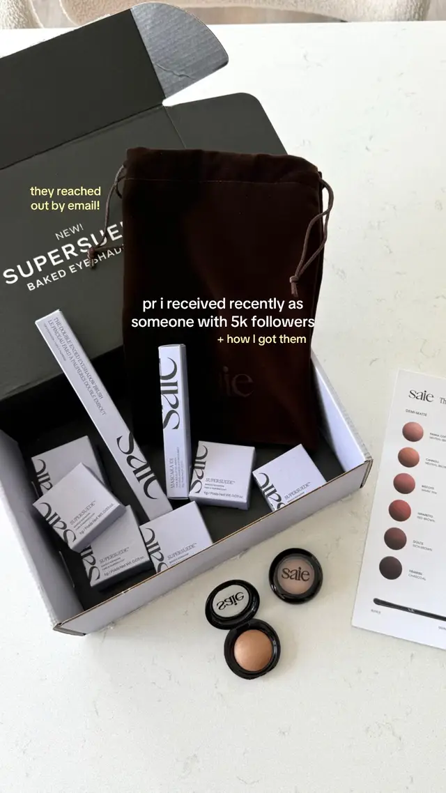 TikTok post by @aanwu for Momo’s Workshop. Caption reads: so so beyond grateful 🤍 @Saie @Maybelline NY....