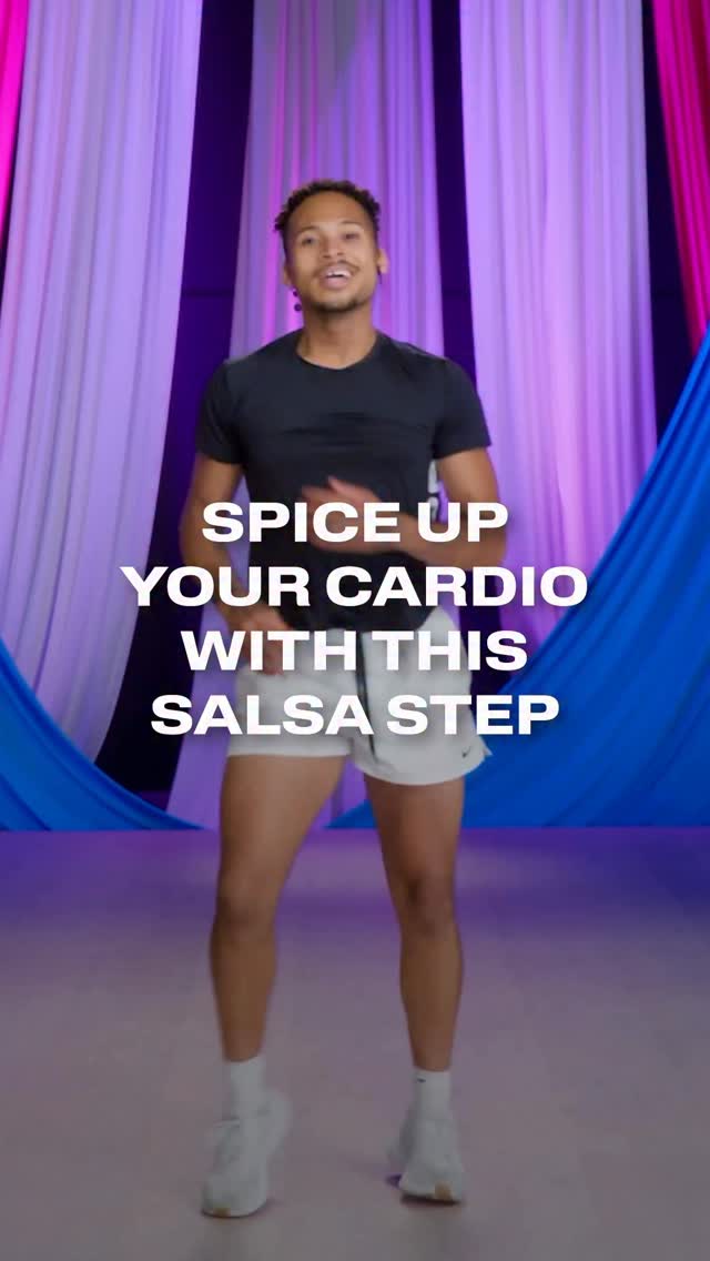 Instagram post by @andreaultmon for BODi. Caption reads: Who says cardio can’t have rhythm?....