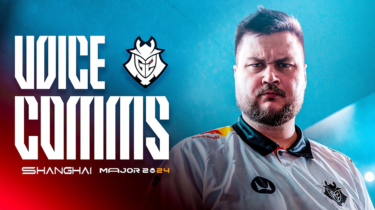 YouTube post by @G2CS for G2 Esports. Caption reads: How It Sounds To Get Carried By Snax | Shanghai....