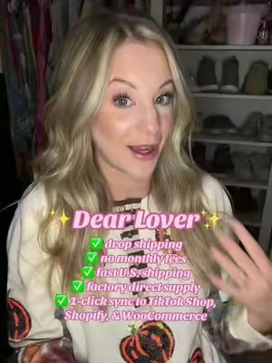 TikTok post by @kady_modisette for Dear-Lover. Caption reads: Literally a no brainer! Go to www.dear-lover.com....