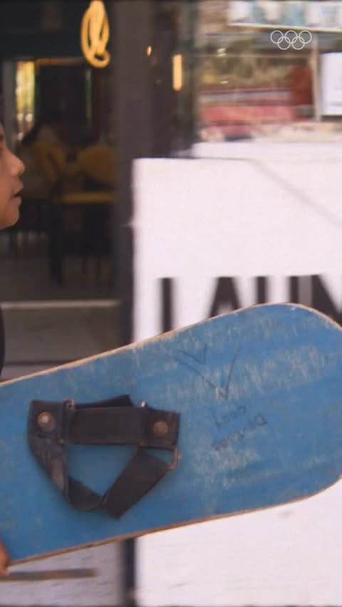 Instagram post by @fissnowboardracing for Olympics. Caption reads: Raised among Peru’s sand dunes, Dito Chávez used....