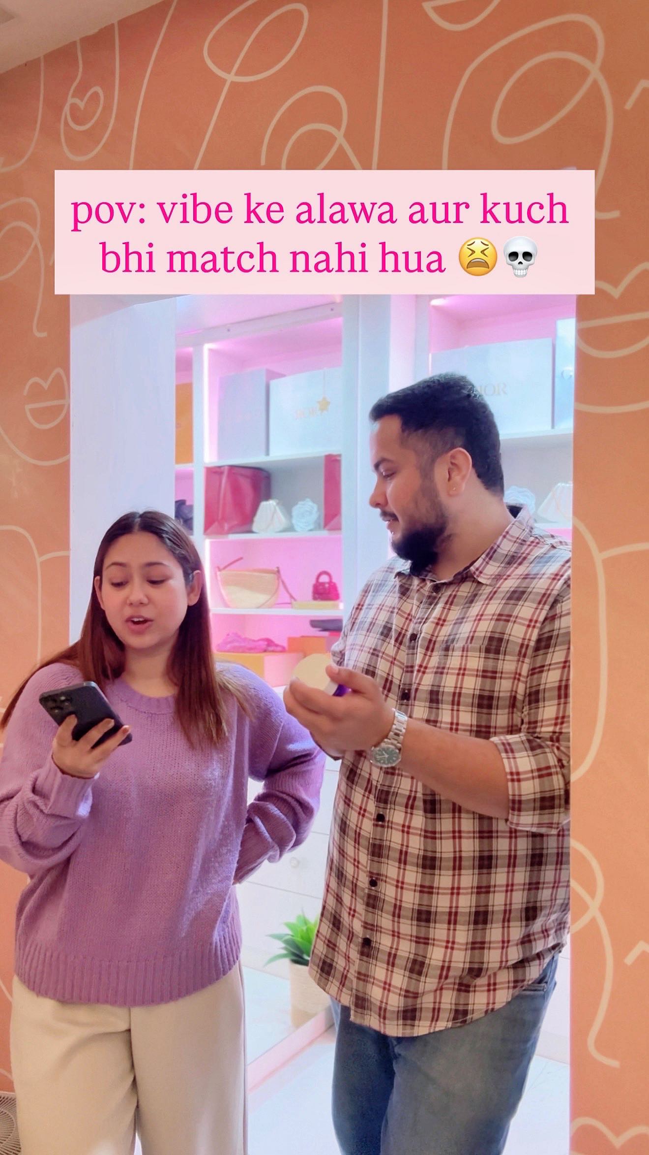 Instagram post by @thatquirkymiss for Plum Goodness. Caption reads: We fight over everything…but not moisturizers 😂....