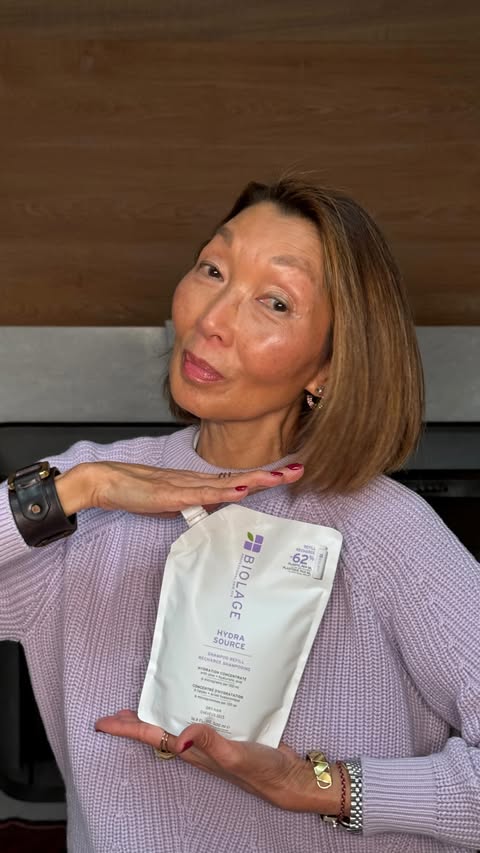 Instagram post by @californiaistoocasual for Biolage. Caption reads: A universal girl experience 💜 If you travel with....