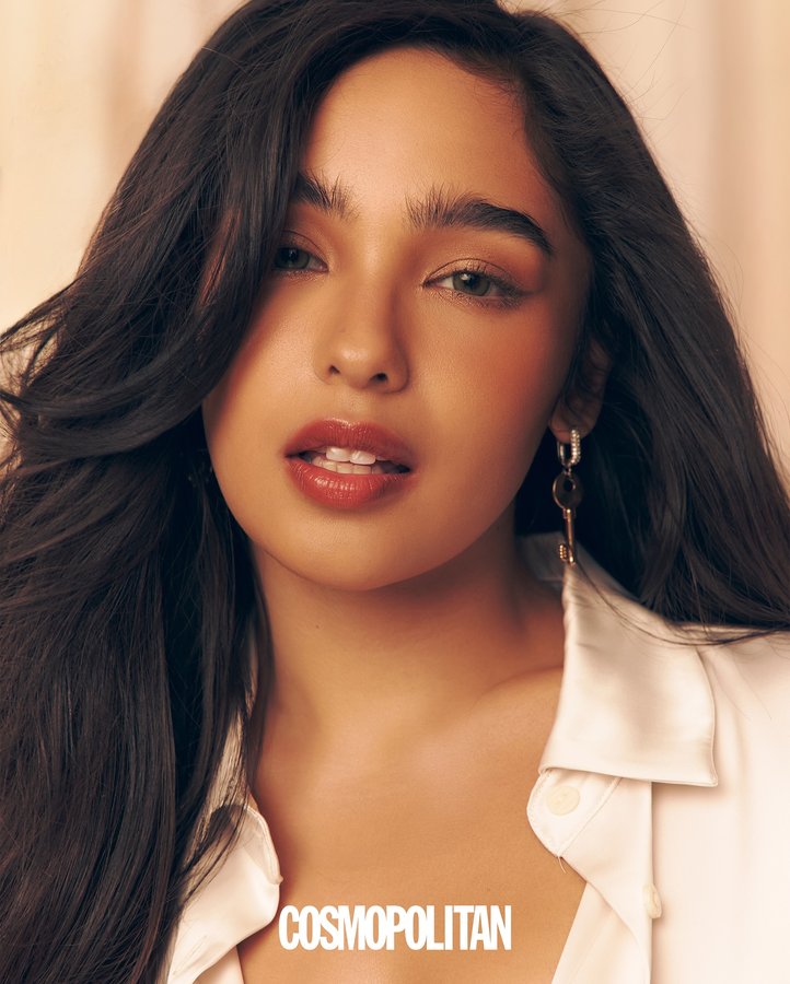 Instagram post by @blythe for Cosmopolitan. Caption reads: #AndreaBrillantes has been working on multiple....