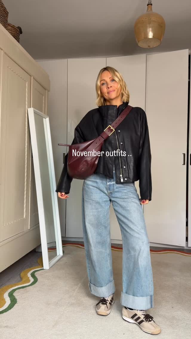 Instagram post by @ashley.dainty for ALLSAINTS. Caption reads: [...] .. these two amazing pieces from @allsaints....