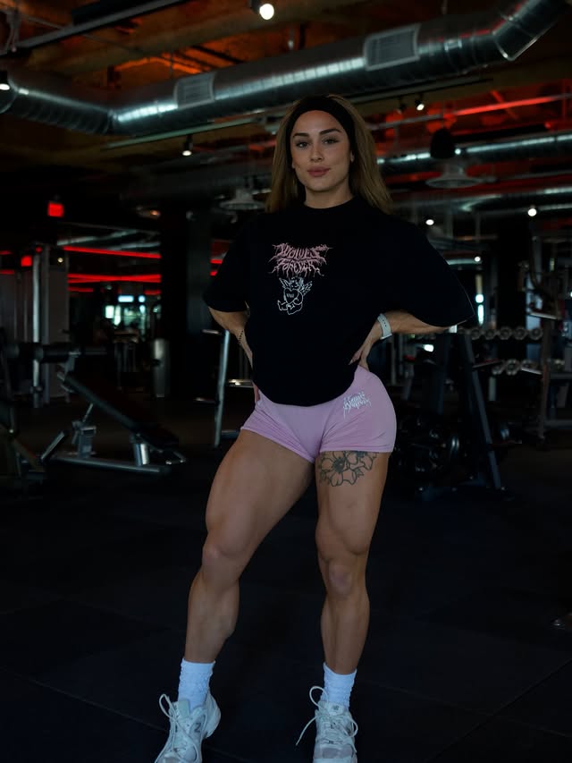 Instagram post by @nicolesallazar for Darc Sport. Caption reads: [...] dropping tonight at 6pm PST 🤍 

@darcsport....