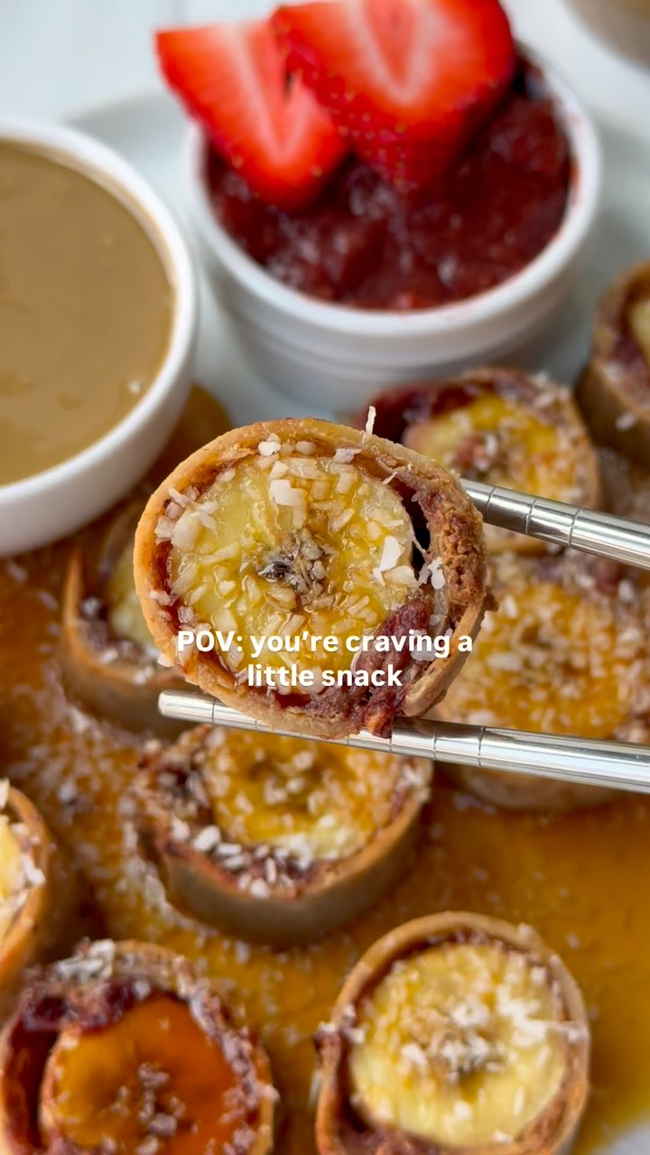 Instagram post by @lesswithlaur for SunButter. Caption reads: If you’re craving a delicious snack, try this AIR....