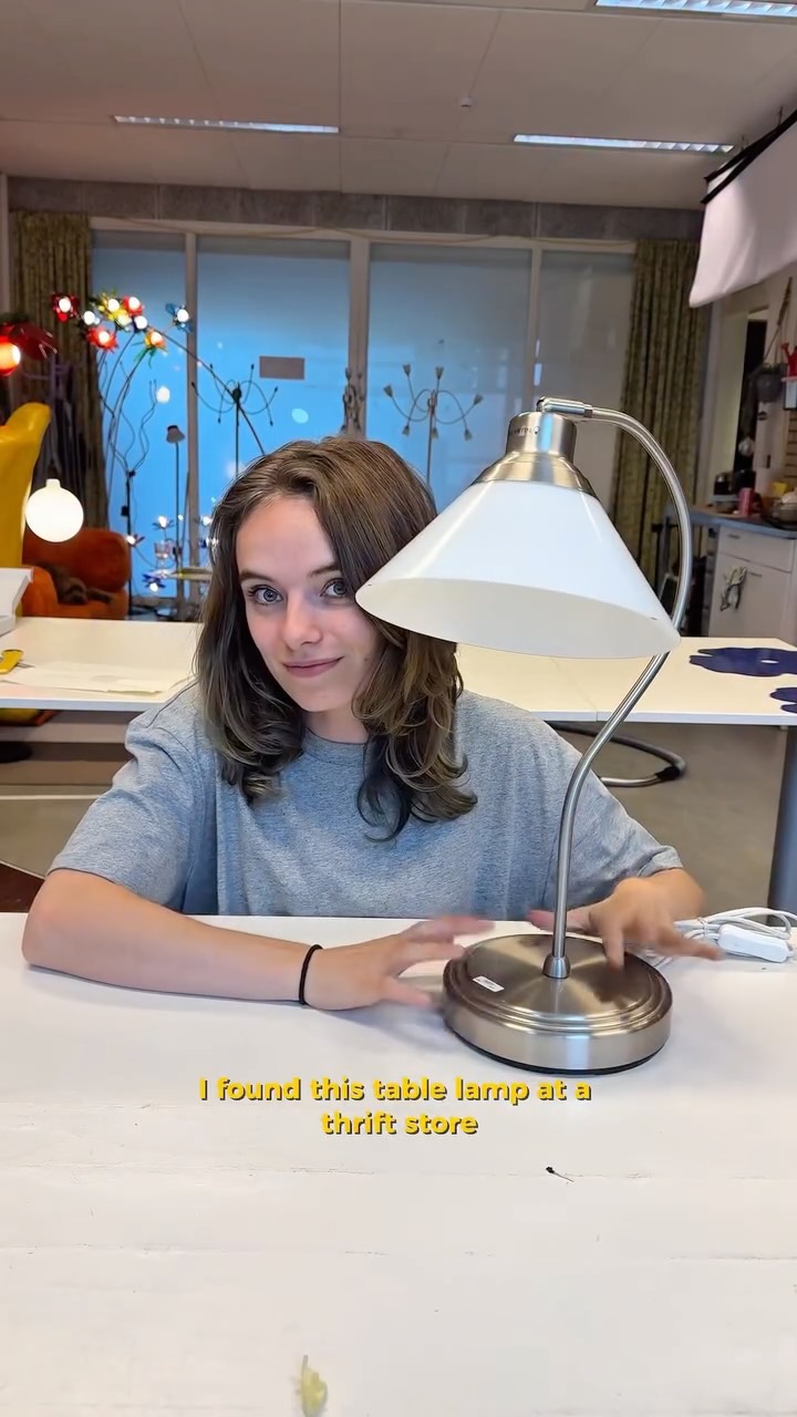 Instagram post by @lumenbylid for Philips Hue. Caption reads: [...] of a flower. The bulbs are from @philipshue....