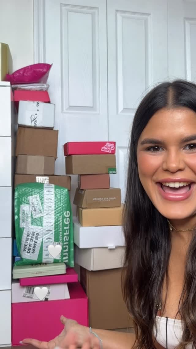 Instagram post by @dcmakeupa for Palladio Beauty. Caption reads: PR Unboxing ✨🥰📦 Thank you so much @garnierusa ....