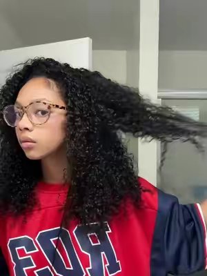 TikTok post by @azizamichelle for ISEE Hair. Caption reads: what do think chat?! @ISEEHAIR #iseehair....