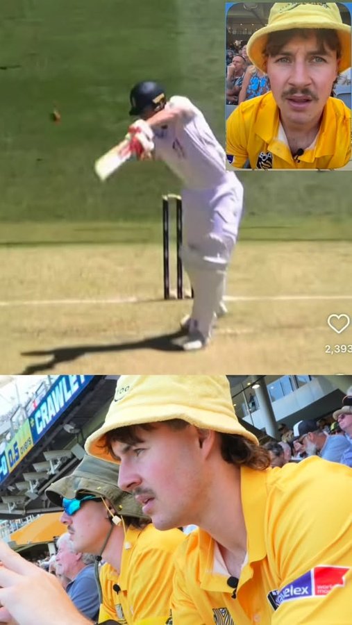 Instagram post by @shepmates for Kayo Sports. Caption reads: Bro might just be the spirit of cricket. Aussies....