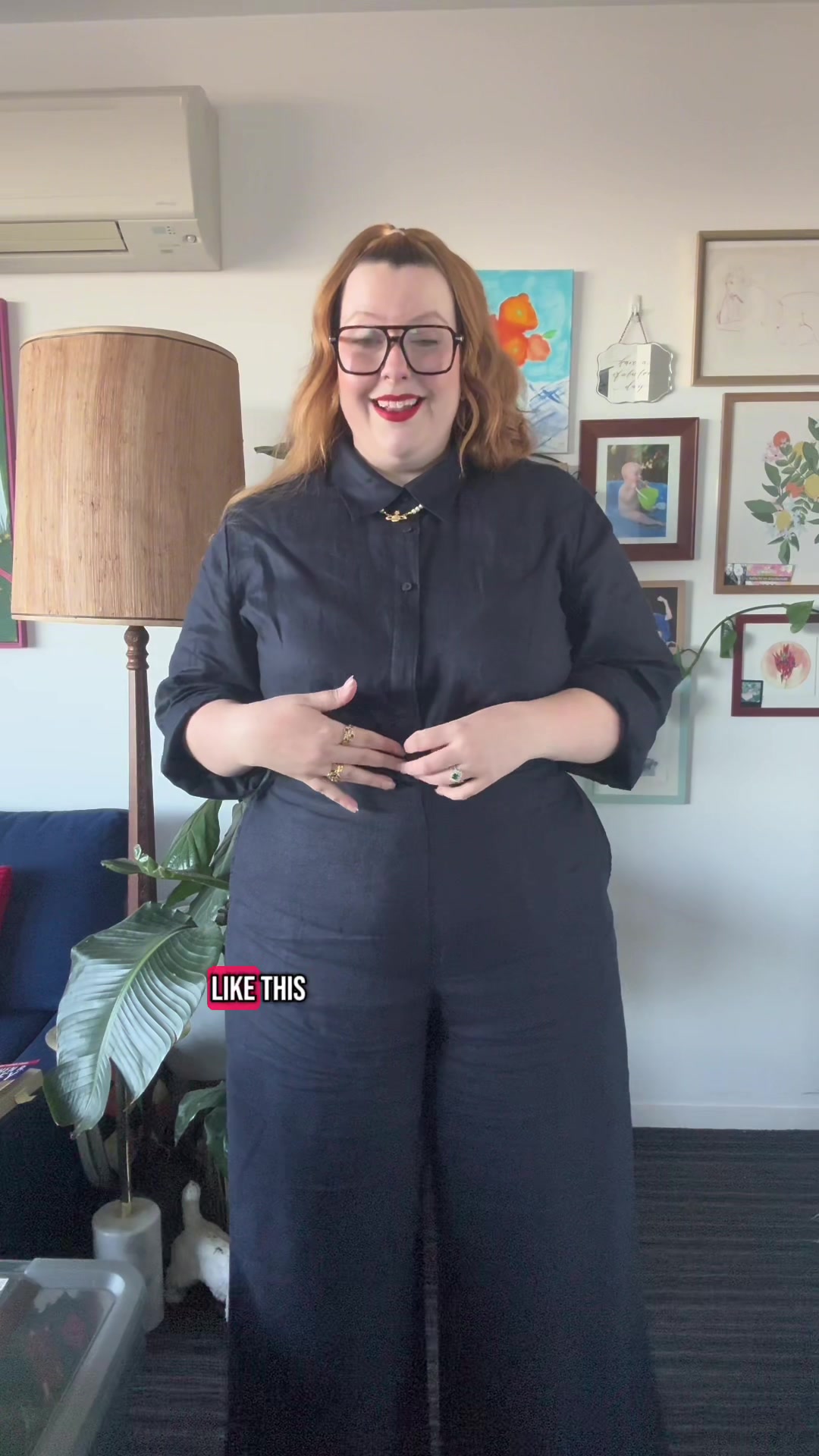 TikTok post by @suzie_stevens for Commonry. Caption reads: Thank you @commonry for this lovely set.  I am....