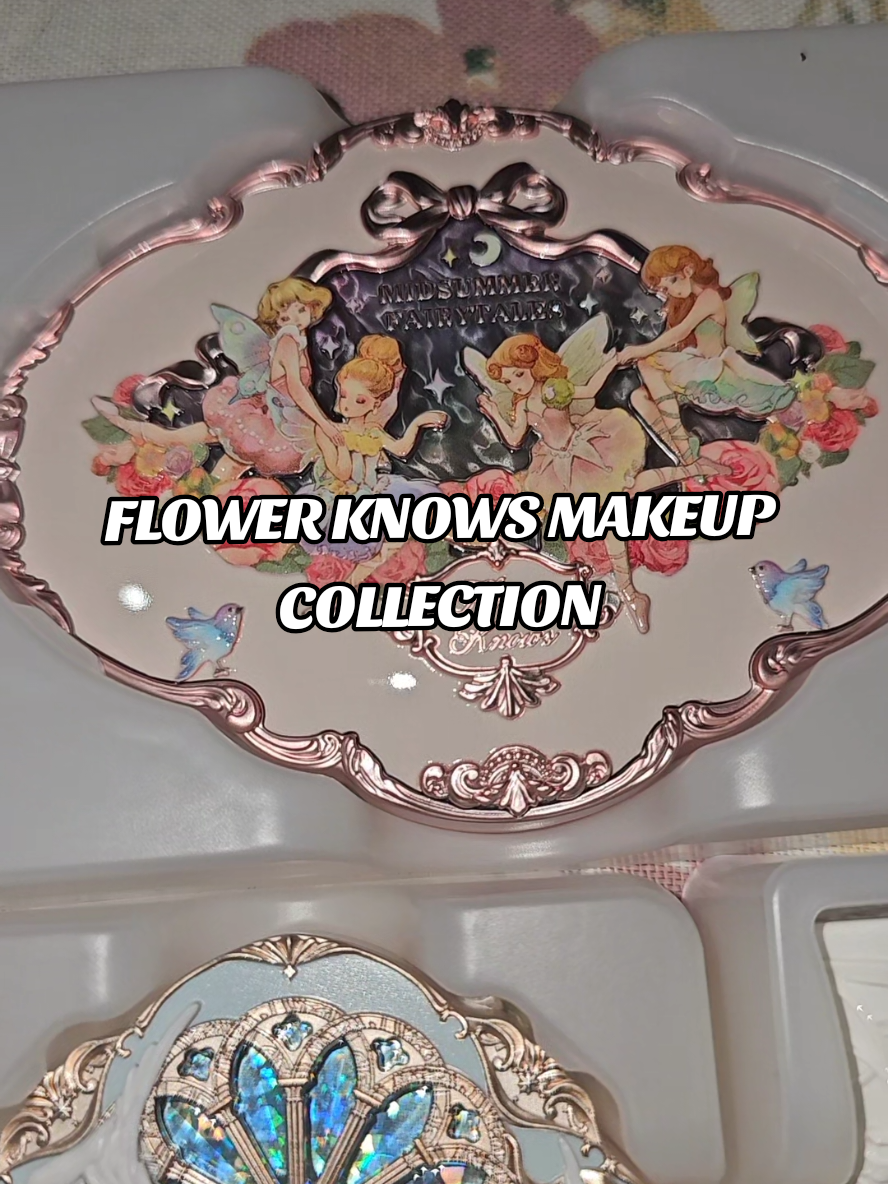 TikTok post by @dalia.shopping.online for Flower Knows. Caption reads: FLOWER KNOWS COLLECTION @Flower Knows Makeup [...].