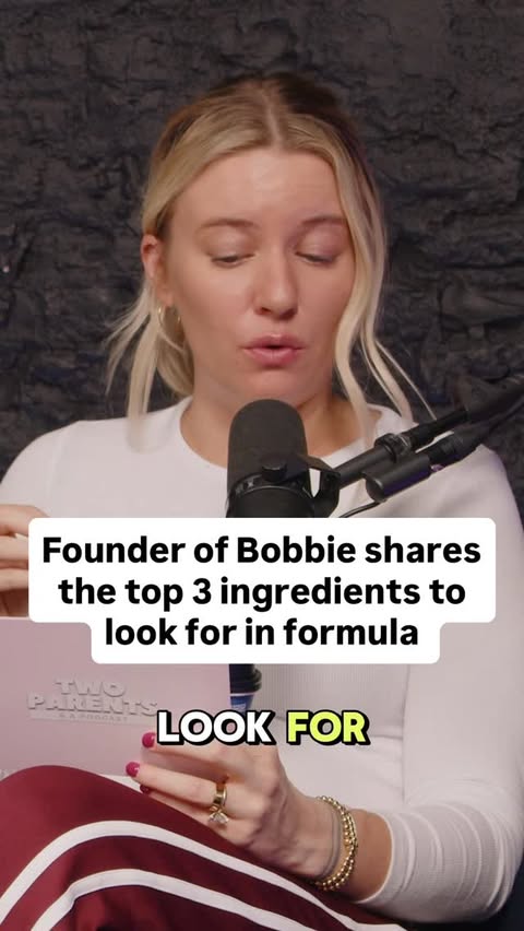 Instagram post by @twoparentsandapod for Bobbie. Caption reads: If you’re staring at the back of a formula can....