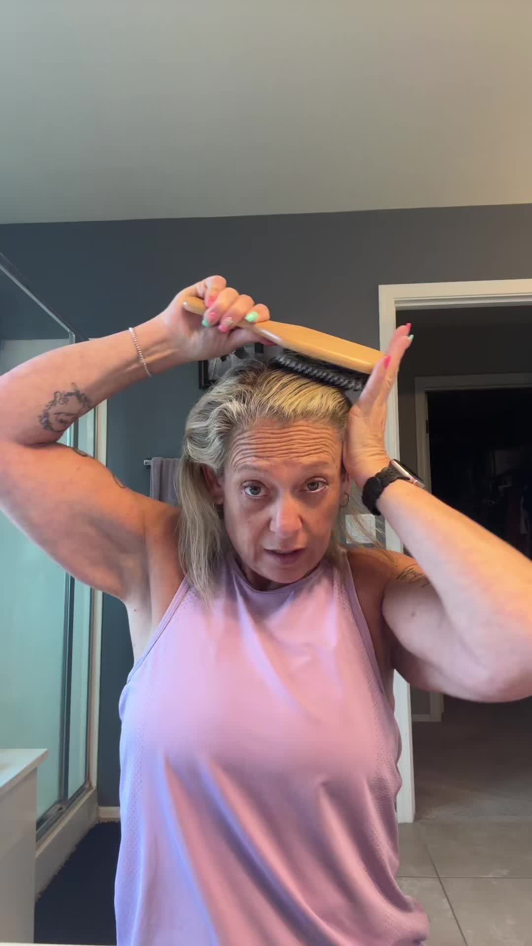 TikTok post by @alimazza_ for BondiBoost. Caption reads: [...] Away Wand takes care of it. #bondiboost....