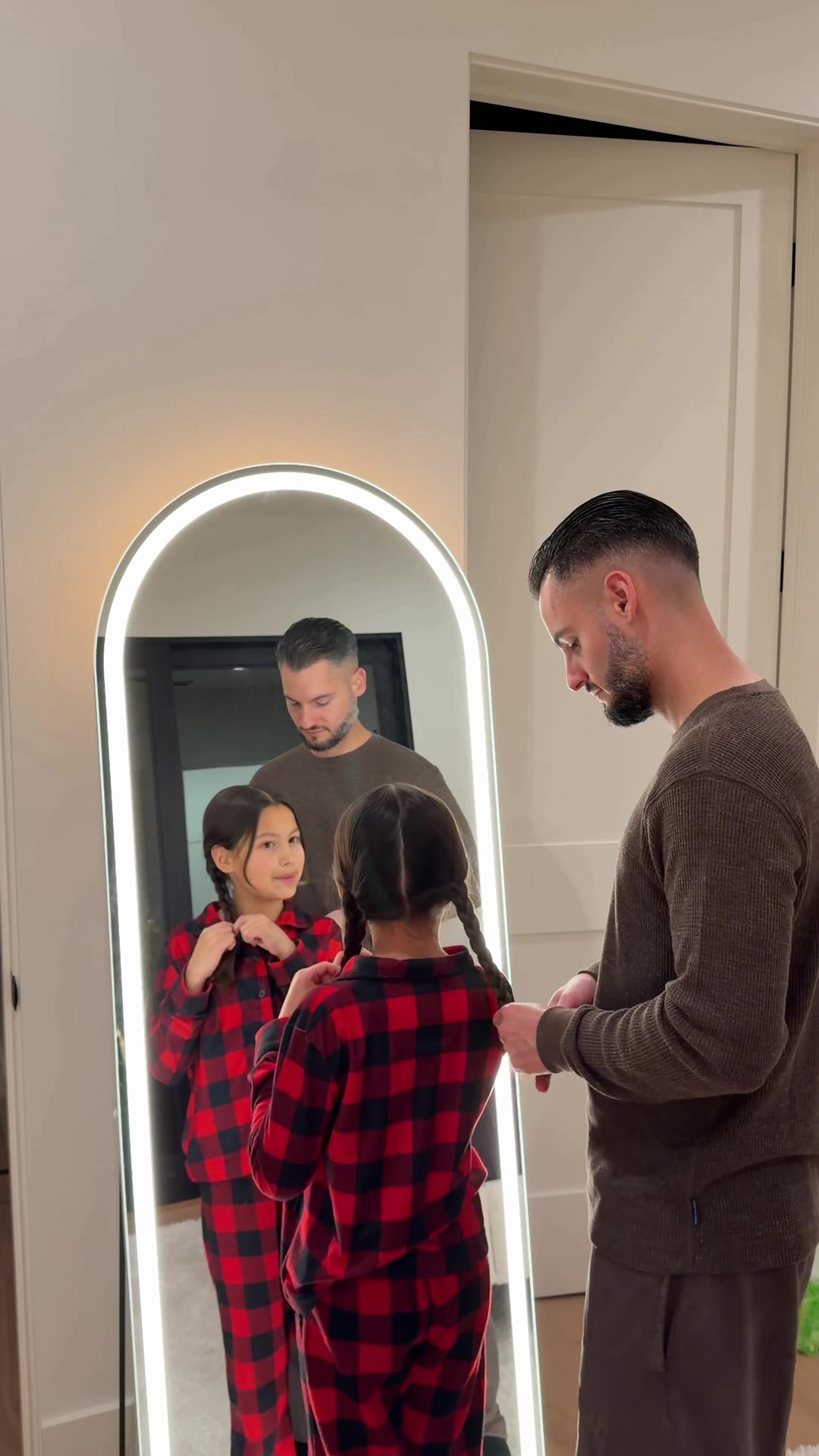 TikTok post by @everythingdad for Boost Mobile. Caption reads: #ad My nighttime routine is my time to slow down,....