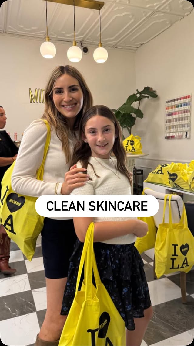 Instagram post by @ilanamuhlsteinrd for OSEA Malibu. Caption reads: #oseapartner Ever since my daughter started....