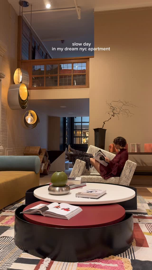 Instagram post by @withkro for Meshki. Caption reads: Slow day at home is priceless wearing @meshki....