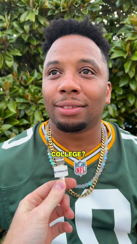 Instagram post by @joebonham for TickPick. Caption reads: [...] #packers #micahparsons #pennstate....