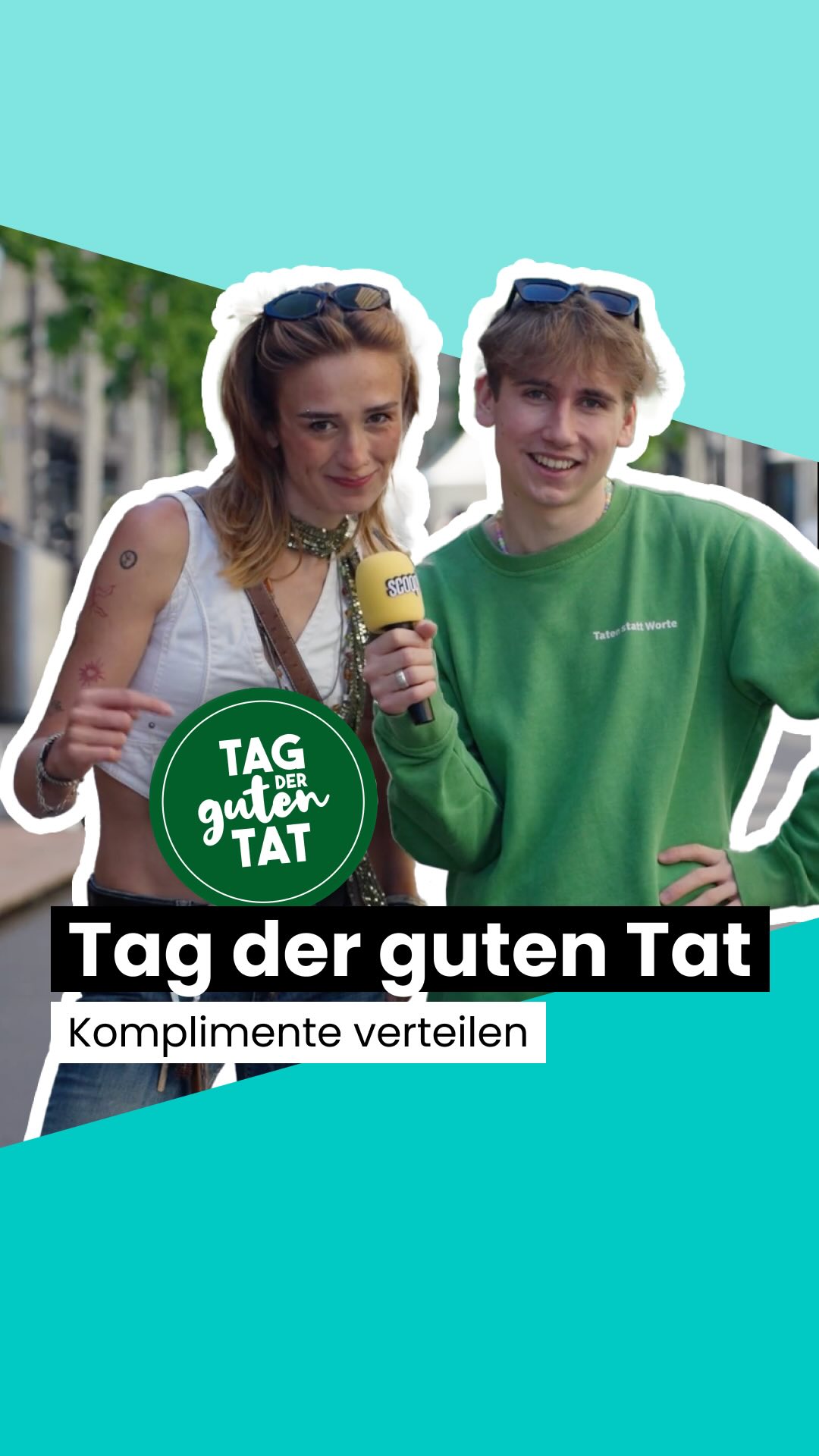 Instagram post by @scoop.mag for COOP. Caption reads: Was isch s schönste Kompliment, wo du je becho....