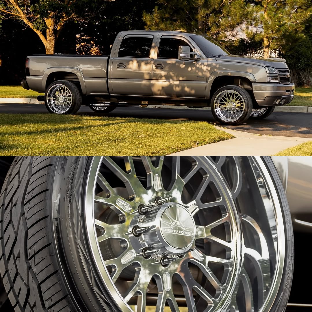 Instagram post by @gavin_lbz for Liberty Forged. Caption reads: Big thank you to @libertyforged and @nittotire for....