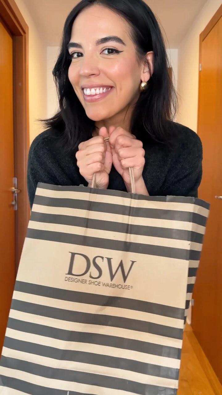Instagram post by @danielleolivera for DSW. Caption reads: Styling my spring/summer selects from the DSW x....