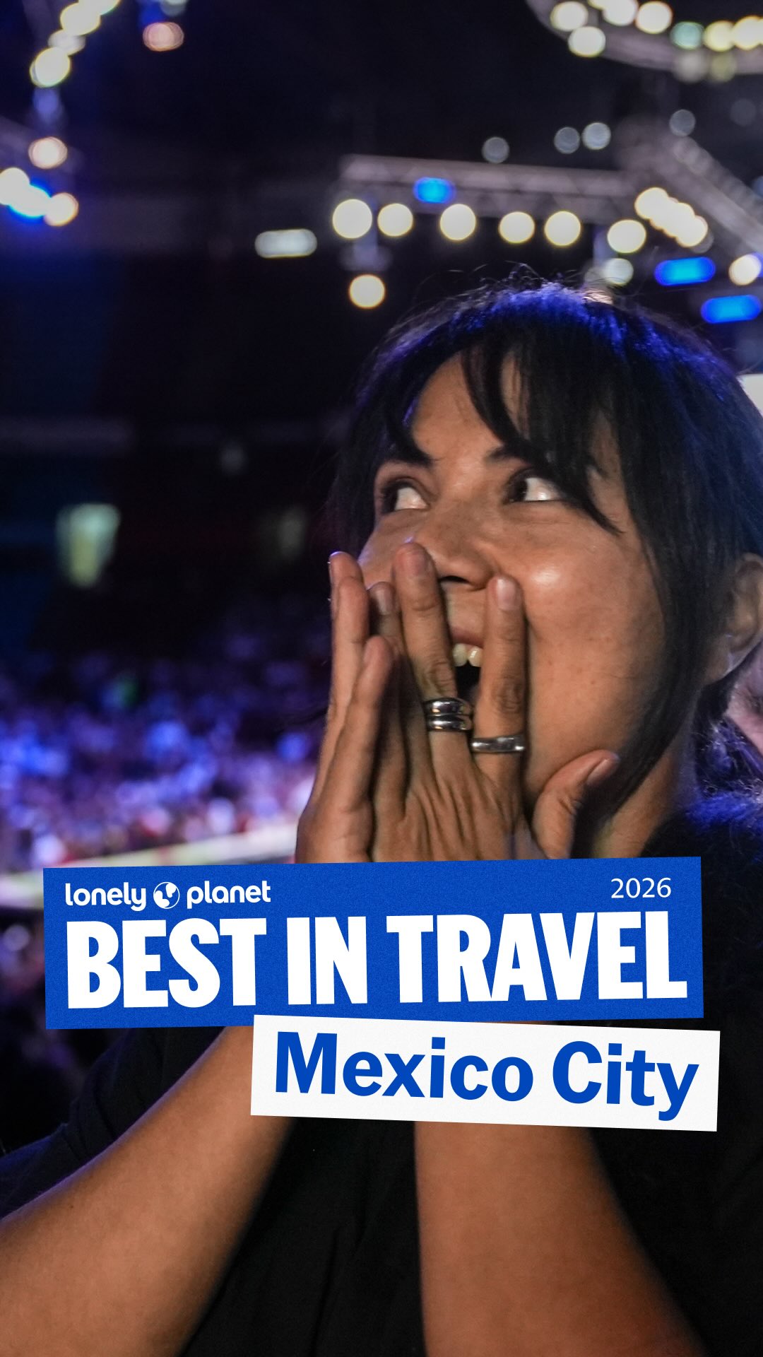 Instagram post by @thecuriousmexican for Lonely Planet. Caption reads: NOW ENTERING: MEXICO CITY

In CDMX, Anais Martinez....