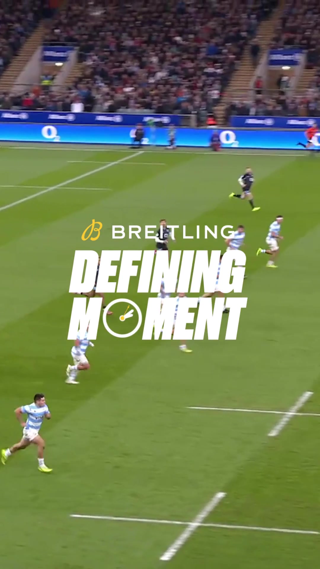 TikTok post by @nationsseries for BREITLING. Caption reads: [...] #QuilterNS campaign undefeated 💪 #Breitling....