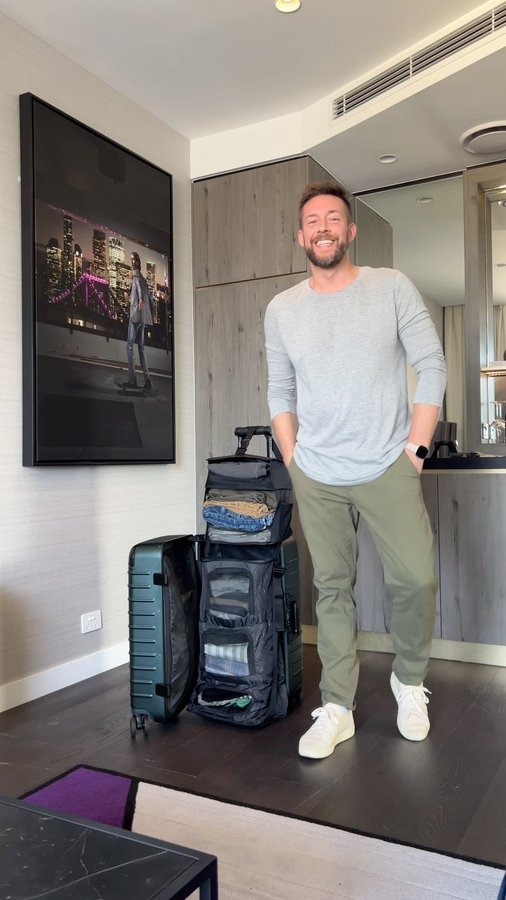 Instagram post by @markthesparker for Solgaard. Caption reads: [...] one I’ve been travelling with from @solgaard....