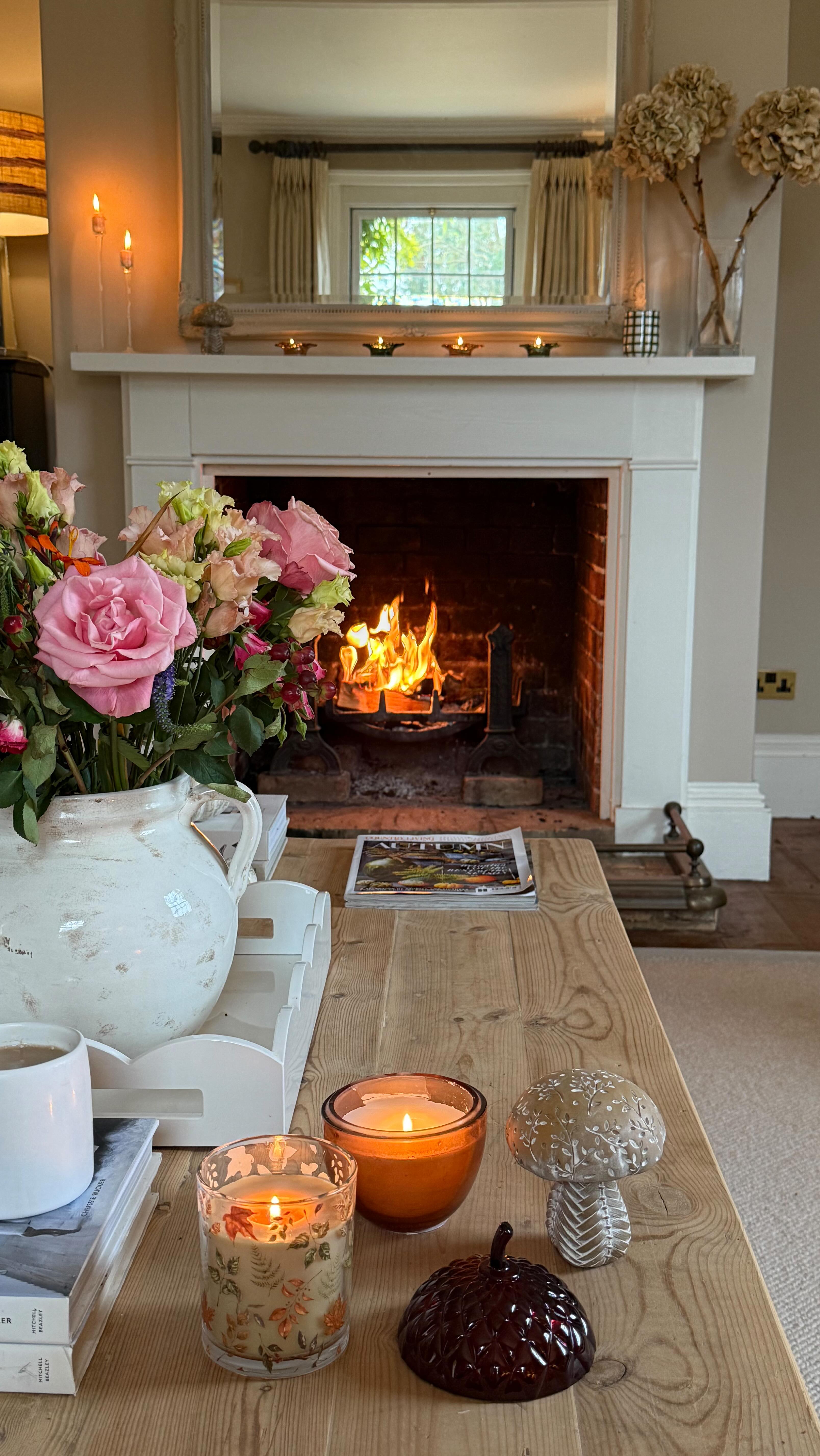 Instagram post by @laurahomeandlifestyle for Morrisons. Caption reads: ad/ I think Autumn will always have my heart.....