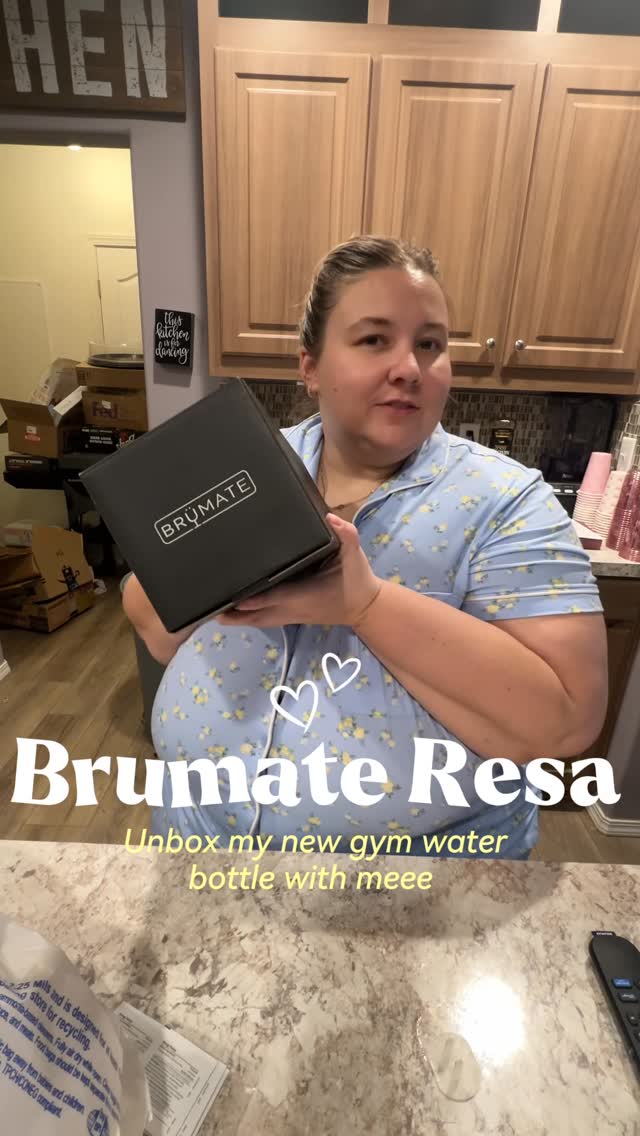 Instagram post by @taaaaylerr for BrüMate. Caption reads: @brumate I told@my husband I got this in PR 😂....