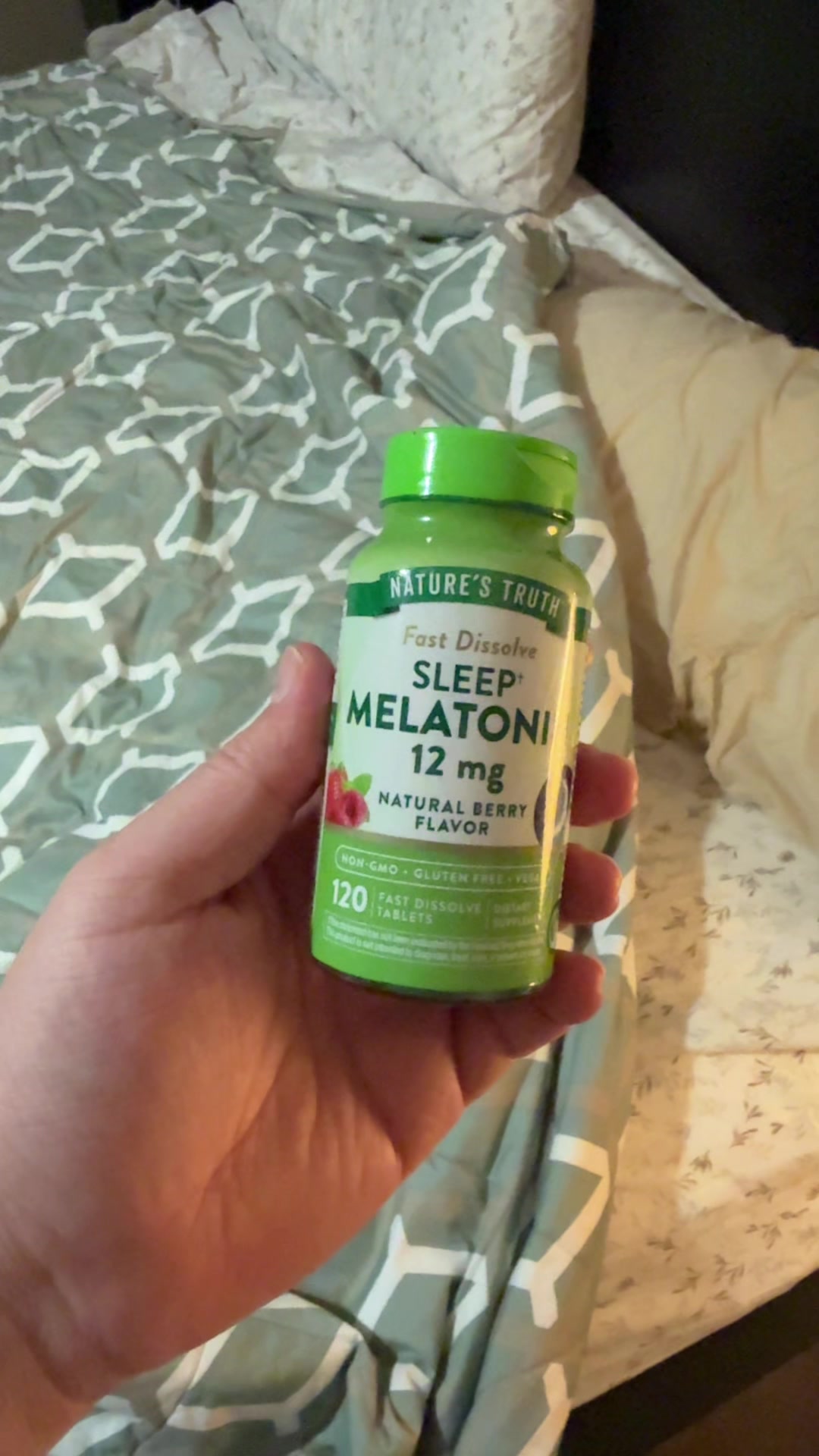 TikTok post by @jc211985 for Nature’s Truth. Caption reads: [...] getting some sleep? Check out this @Nature’s....