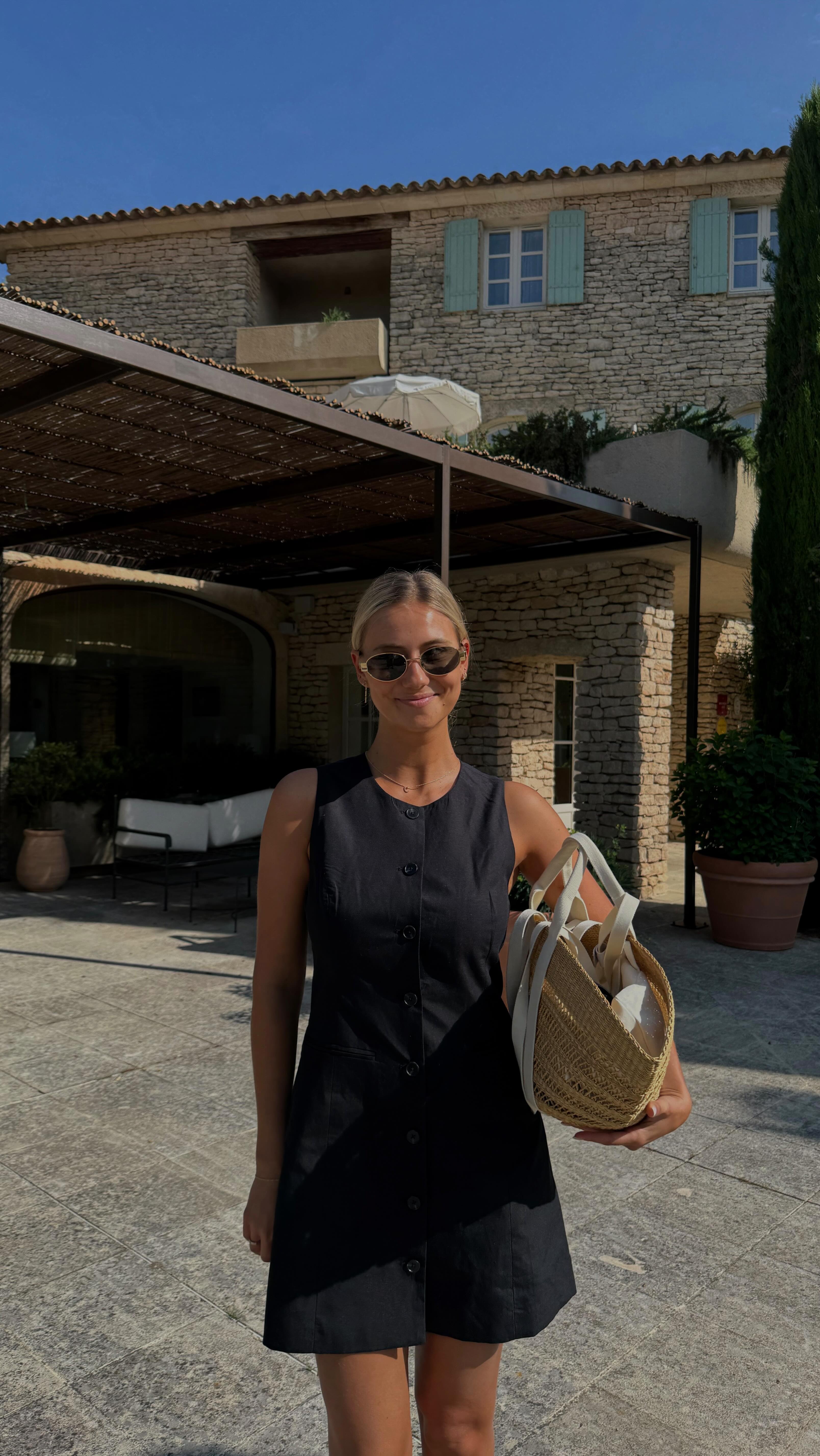 Instagram post by @celinevanouytsel for Lillet. Caption reads: Publiciteit// The only date I won’t cancel is a....