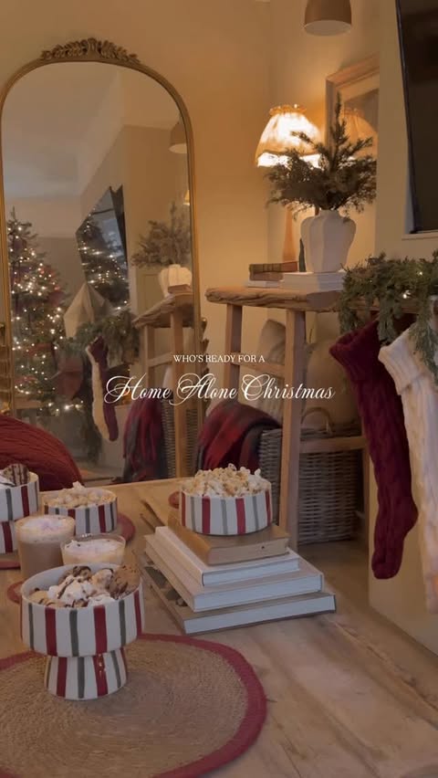 Instagram post by @louisaxgrace for Lefties. Caption reads: It’s a nostalgic kind of Christmas this year…🎄✨....