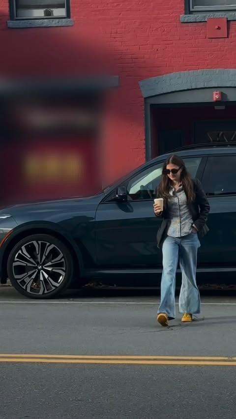 Instagram post by @gailsgarage296 for BMW USA. Caption reads: #ad #sponsored The X7 M60i is a spectacular road....