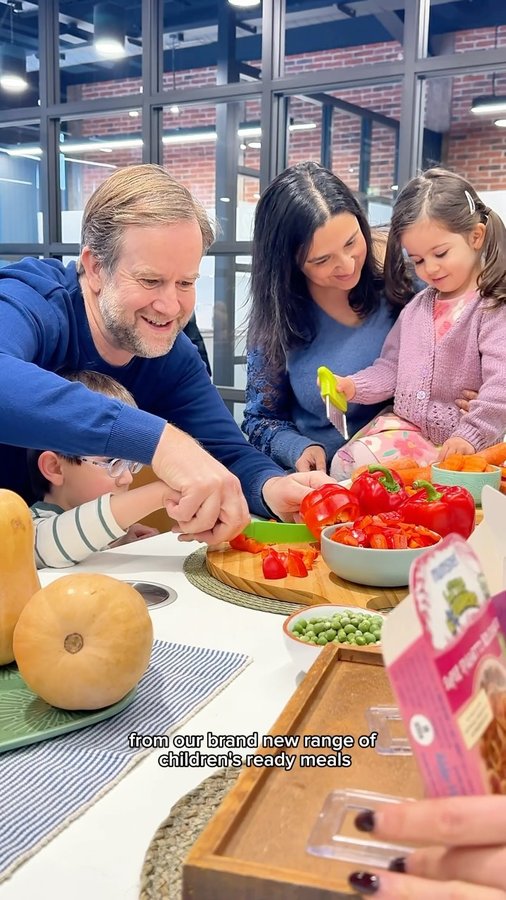 Instagram post by @thefoodwarehouseuk for Mumsnet. Caption reads: Introducing the Little Explorers range! 🚀🥦....