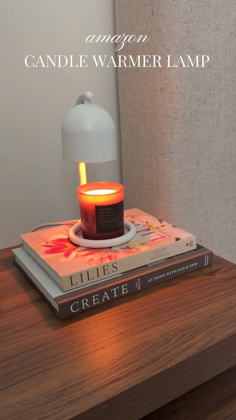 Instagram post by @allthingsjudyy for SwitchBot. Caption reads: this is your sign to make your nightstand cozier....