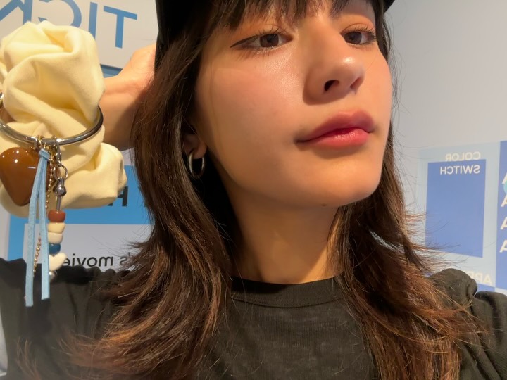 Instagram post by @yamamoto_miya for GU. Caption reads: GUの素敵なイベントにご招待いただき、行ってきました✨✨ #gu [...].