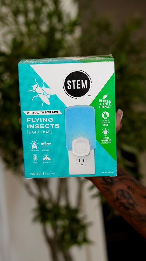 Instagram post by @raeyanafrazier for STEMforBugs. Caption reads: #stempartner #ad Bugs don’t stand a chance in our....