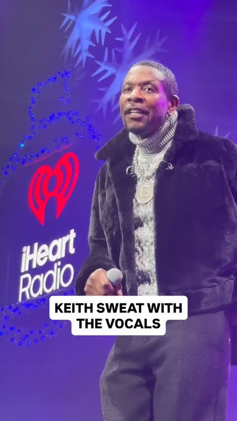 Instagram post by @bigboysneighborhood for iHeartRadio. Caption reads: #KeithSweat came out as a surprise guest at....