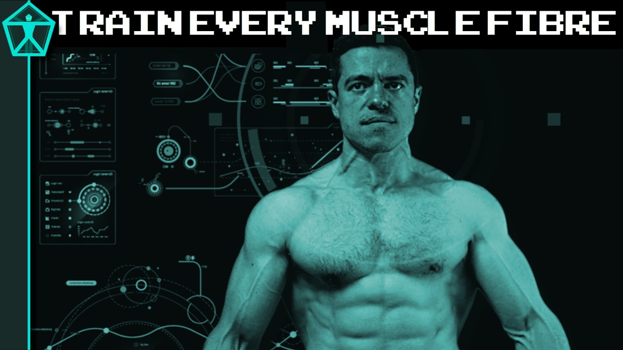 YouTube post by @TheBioneer for Squarespace. Caption reads: This UNIQUE Method Trains MORE Muscle Fibre - No....