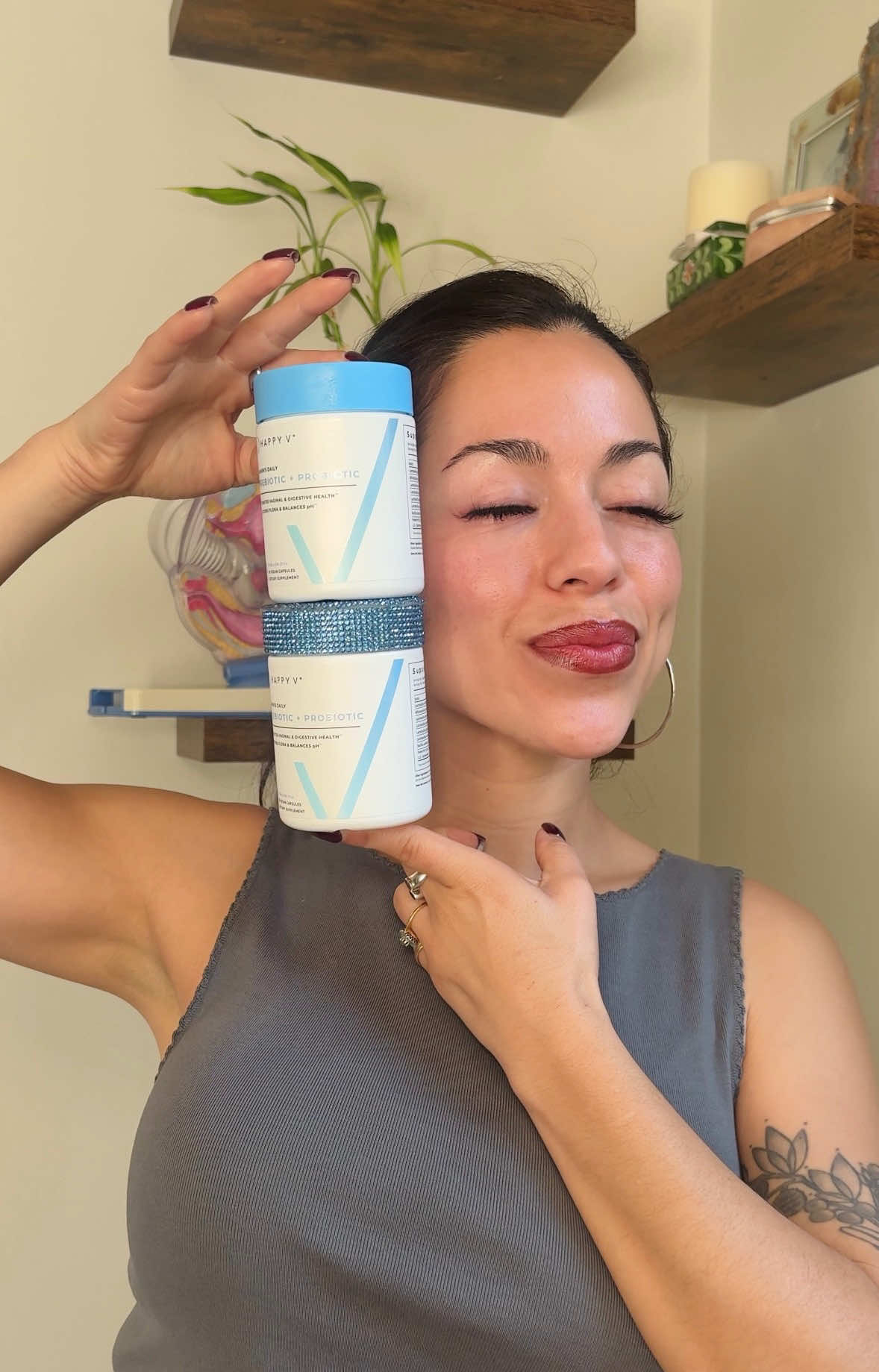 TikTok post by @sxedfiles for Happy V. Caption reads: [...] That’s part of why I started taking the....