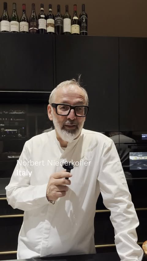 Instagram post by @nniederkofler for Miele. Caption reads: Sharing warm winter wishes from our favourite....