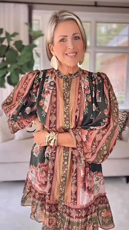 Instagram post by @dawnedonmeblog for Bloomingdale's. Caption reads: Just picked up a few pieces @bloomingdales I’m....