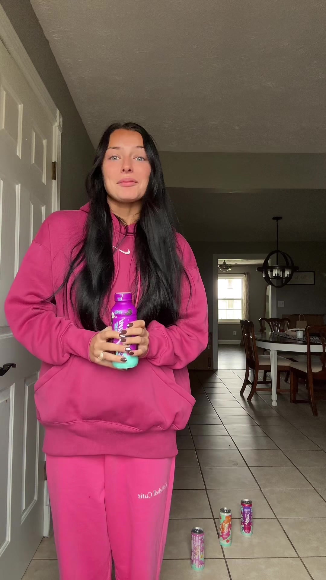 TikTok post by @kaleighmadisonn_ for Alani Nutrition. Caption reads: please tag @Alani Nutrition #alani #alaninu....