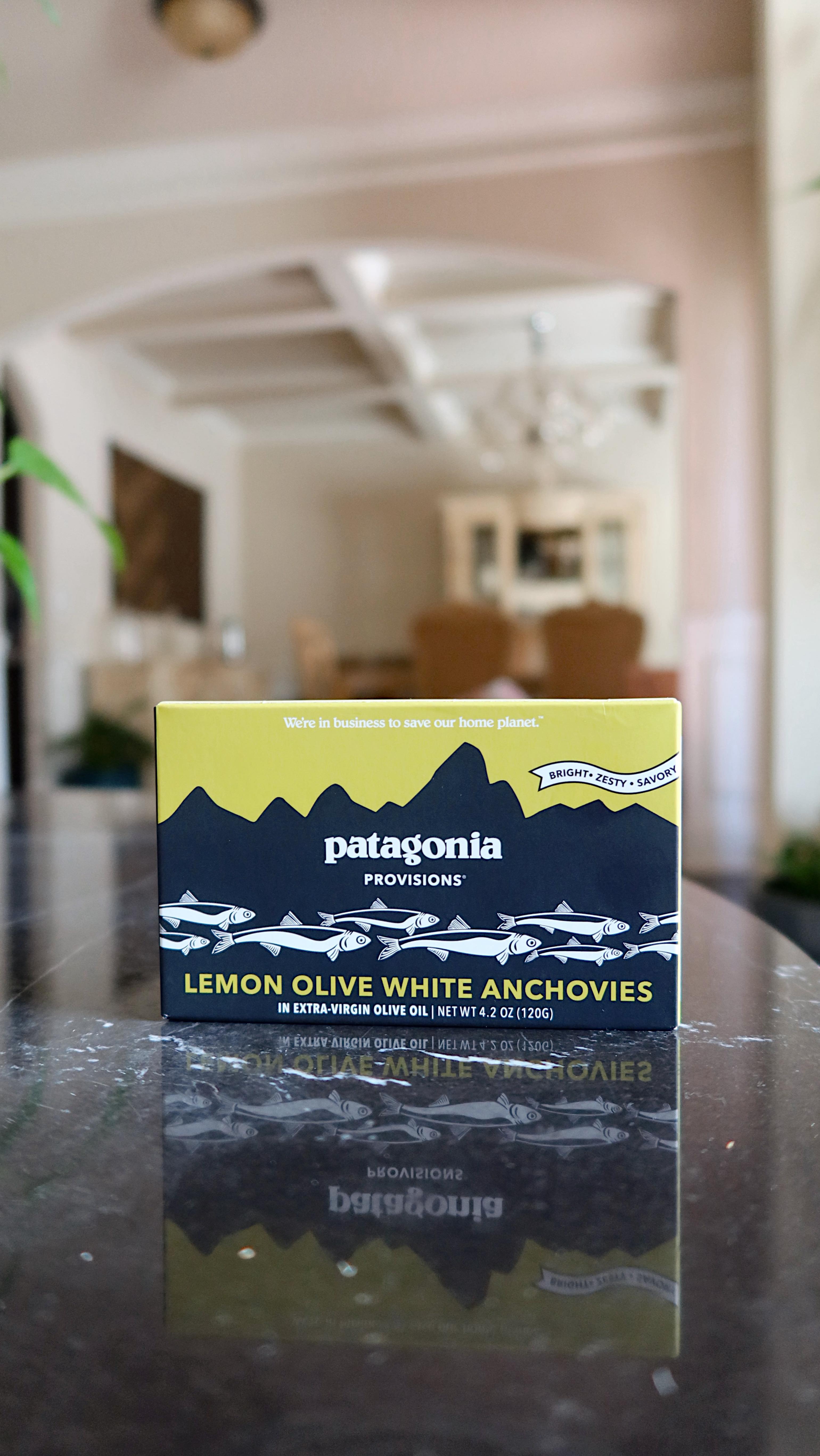 Instagram post by @ainaxkumar for Patagonia. Caption reads: I've always wanted to make caesar dressing from....