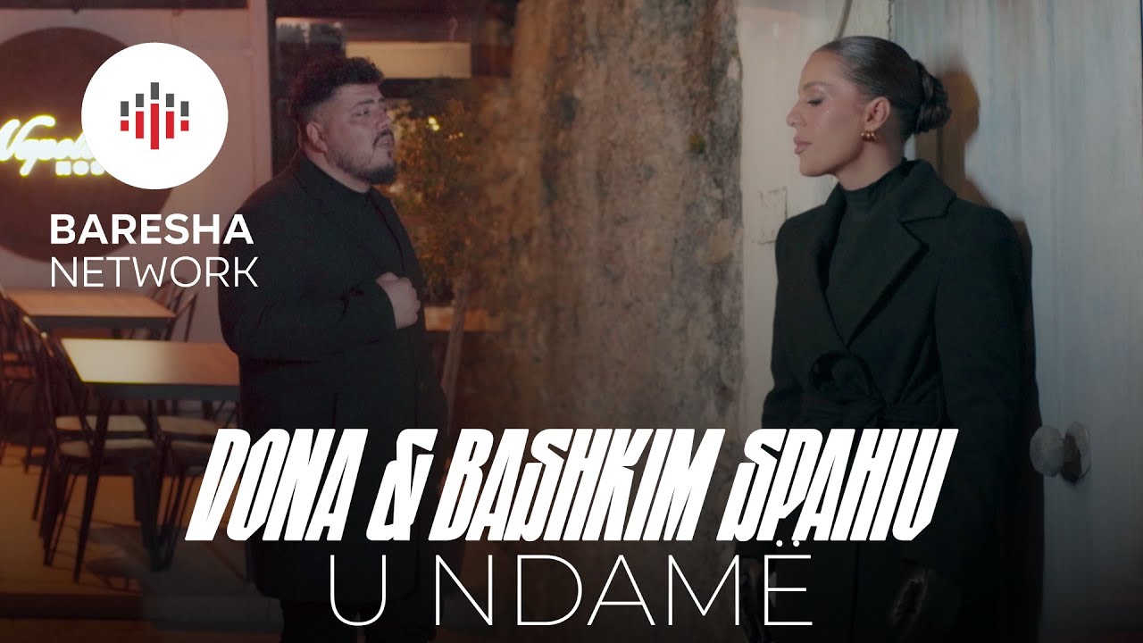 YouTube post by @NM.ProductionOfficial for My Executive Room. Caption reads: Dona Spahiu & Bashkim Spahiu - U NDAME ( Official....