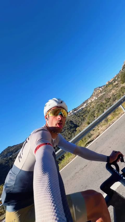 Instagram post by @freddyovett for Zwift. Caption reads: Now you can experience the pain I do.. Join us....