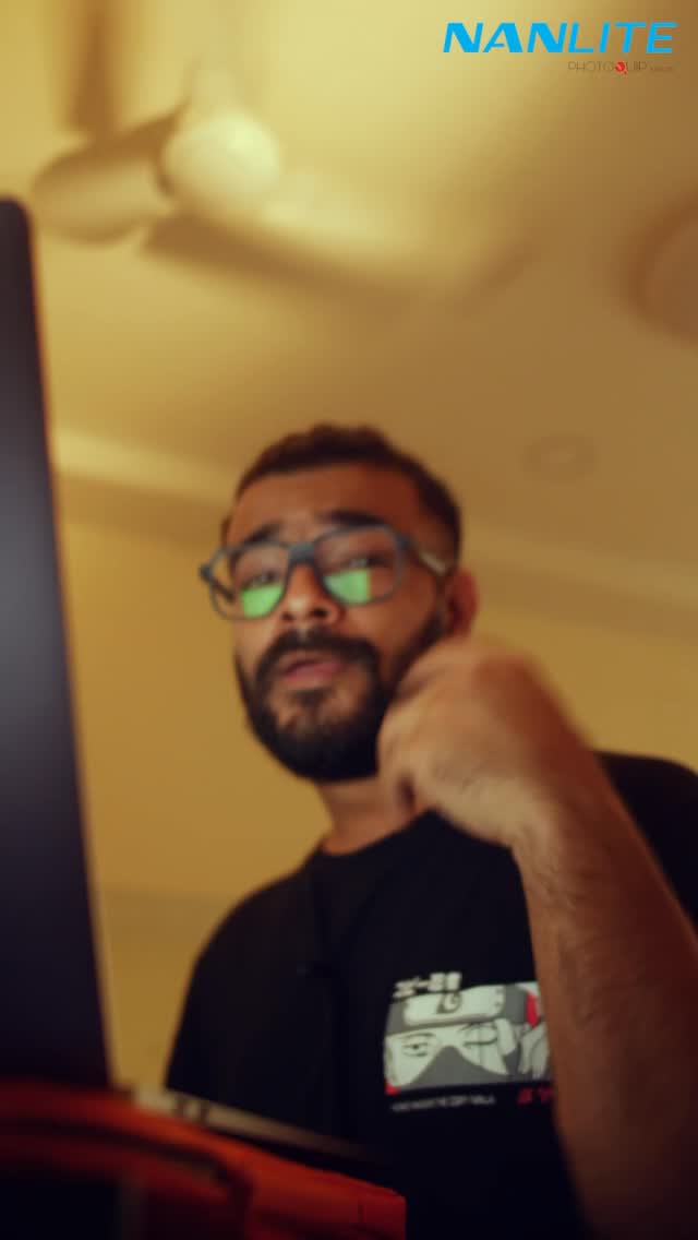 Instagram post by @photoquipindia for NANLITE. Caption reads: 🔥 Limited-Time Offer on NANLITE FS-300B!....