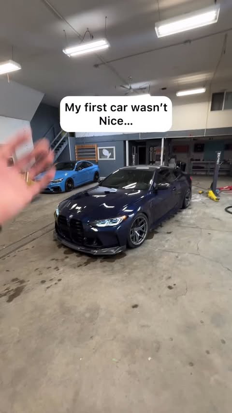 Instagram post by @jake.schnatter for Continental Tire. Caption reads: The best part is my first car also had....